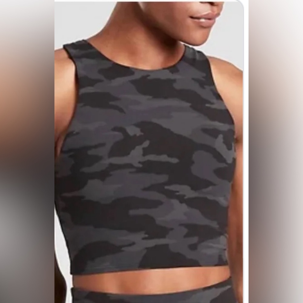 NWT Athleta A-C Conscious Crop in Powervita - Camo